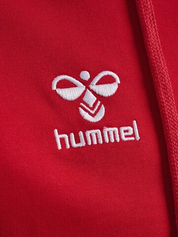 Hummel Athletic Zip-Up Hoodie 'GO 2.0' in Red