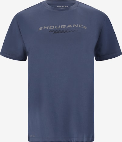 ENDURANCE Functioneel shirt 'Keiling' in de kleur Saffier / Grijs / Zwart, Productweergave