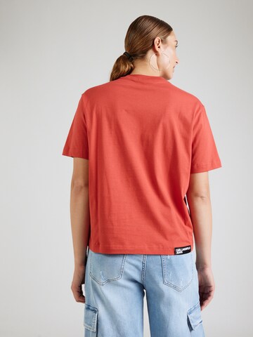 KARL LAGERFELD JEANS Tričko - Červená