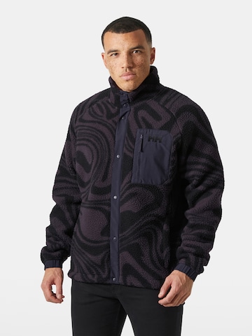 HELLY HANSEN Fleecejakke 'PANORAMA' i sort: forside