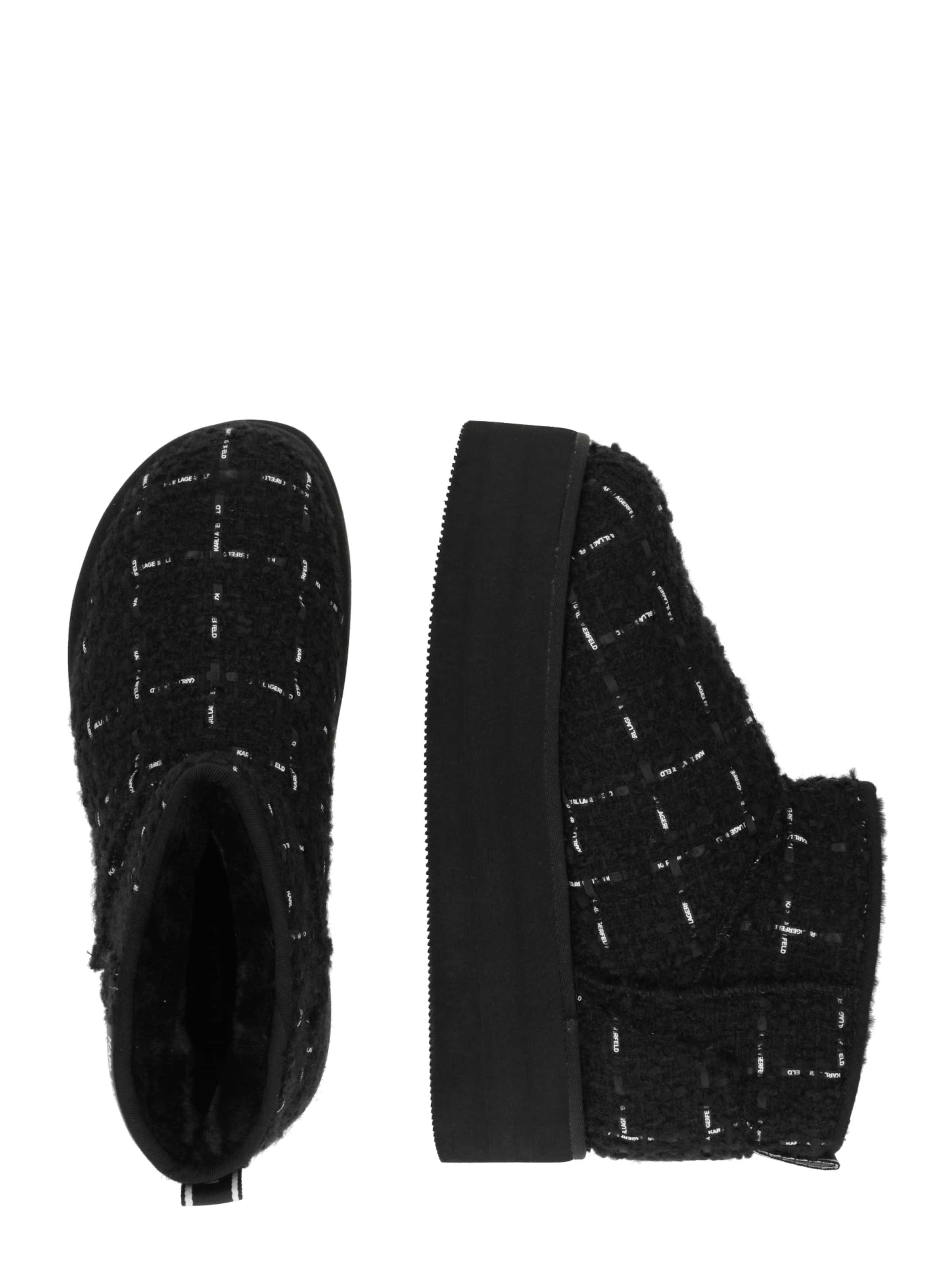 Boots Karl Lagerfeld en noir