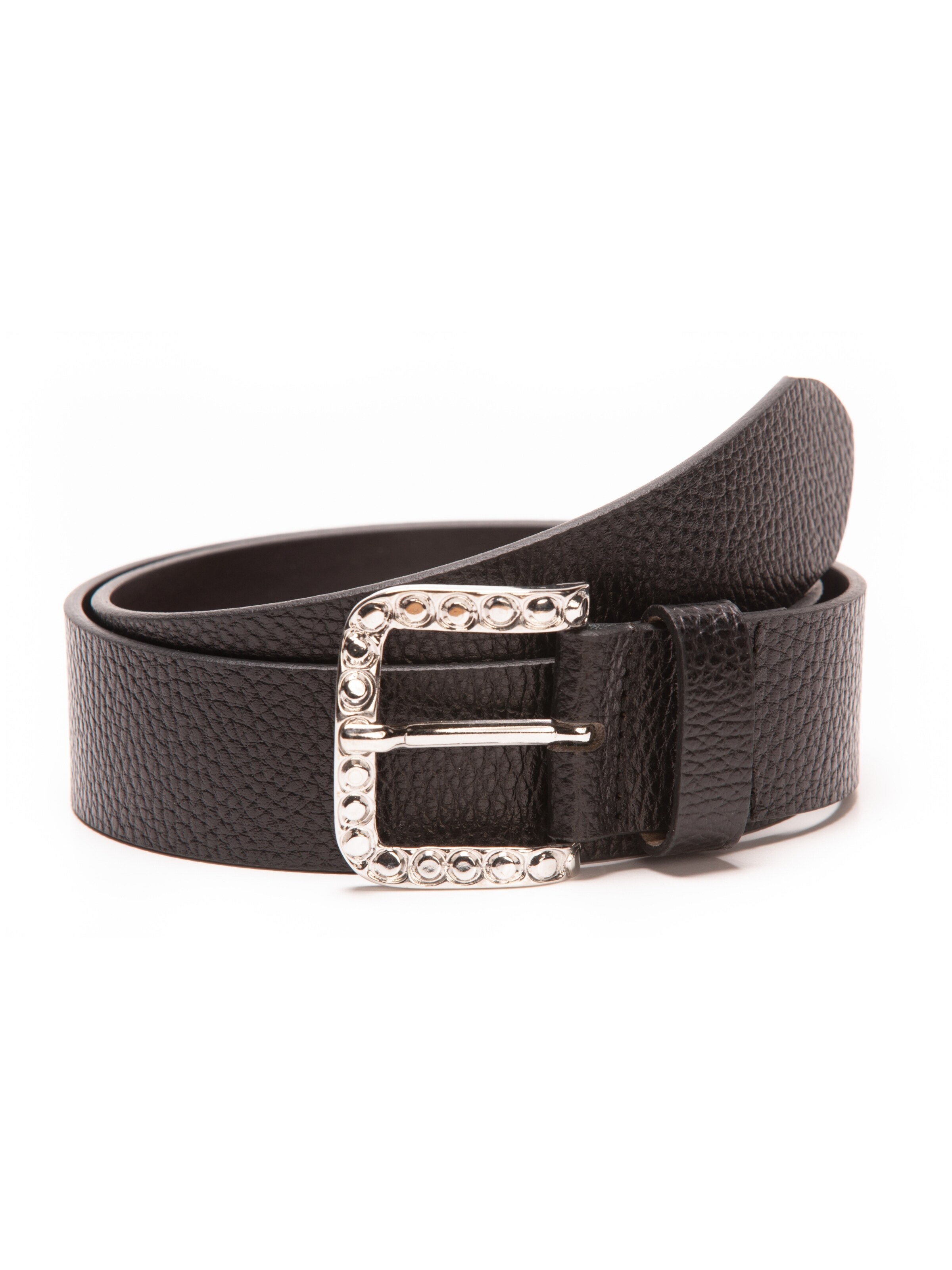 BA98 Riem 'Cologne' in Zwart: voorkant