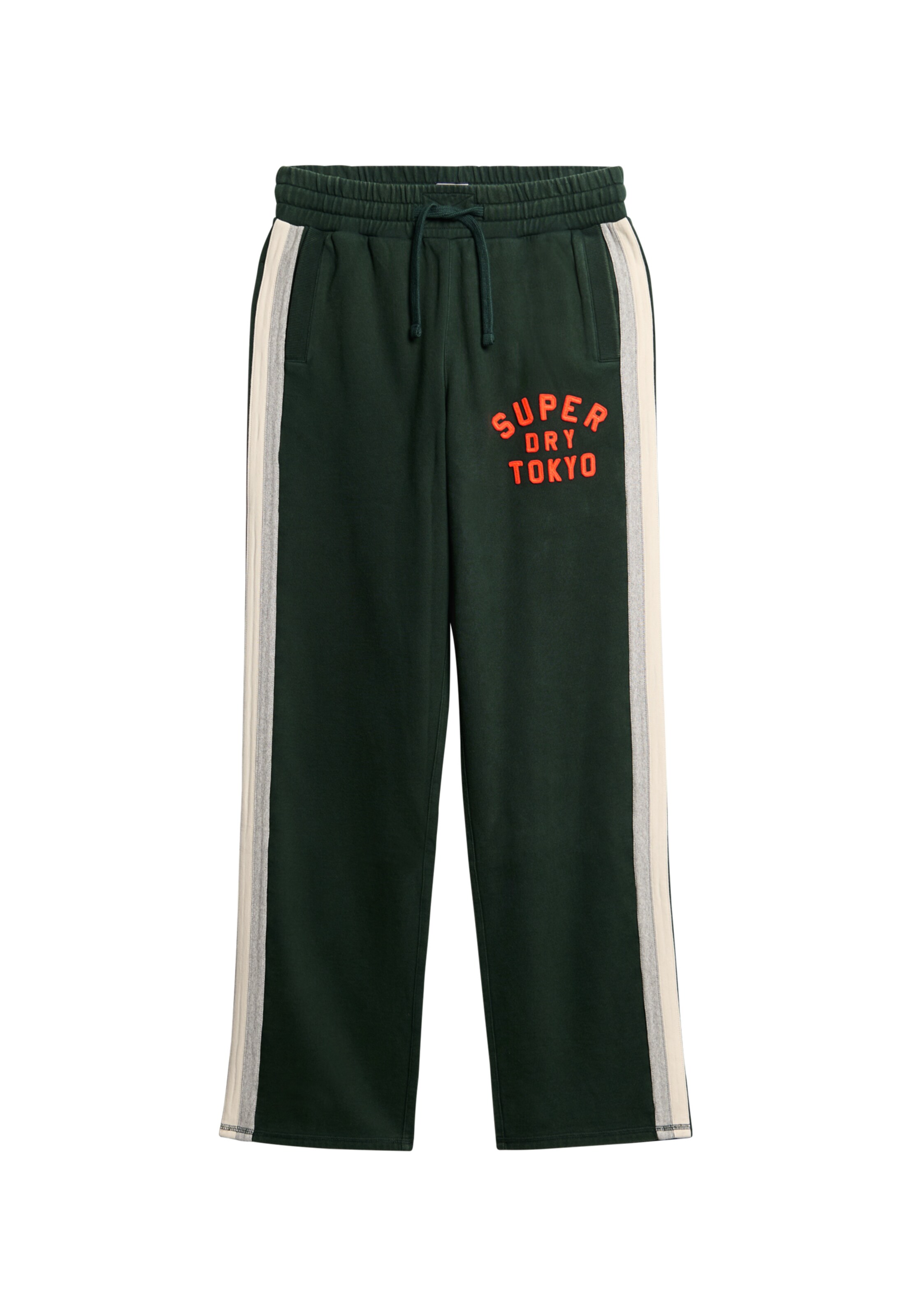 Regular Pantalon de sport 'Vintage Athletic' Superdry en vert : devant