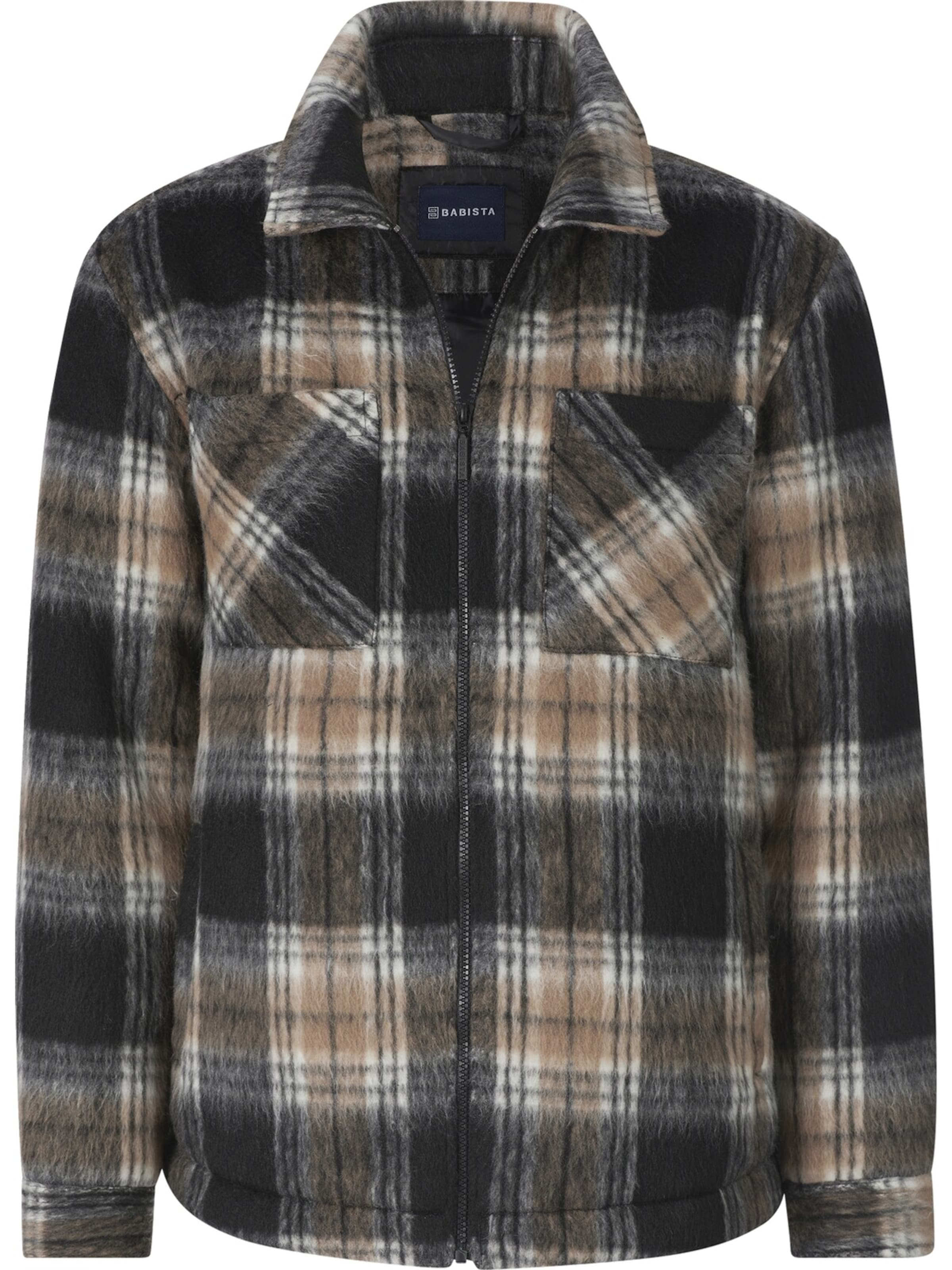 BABISTA Between-Season Jacket 'Fiorvenso' in Black: front