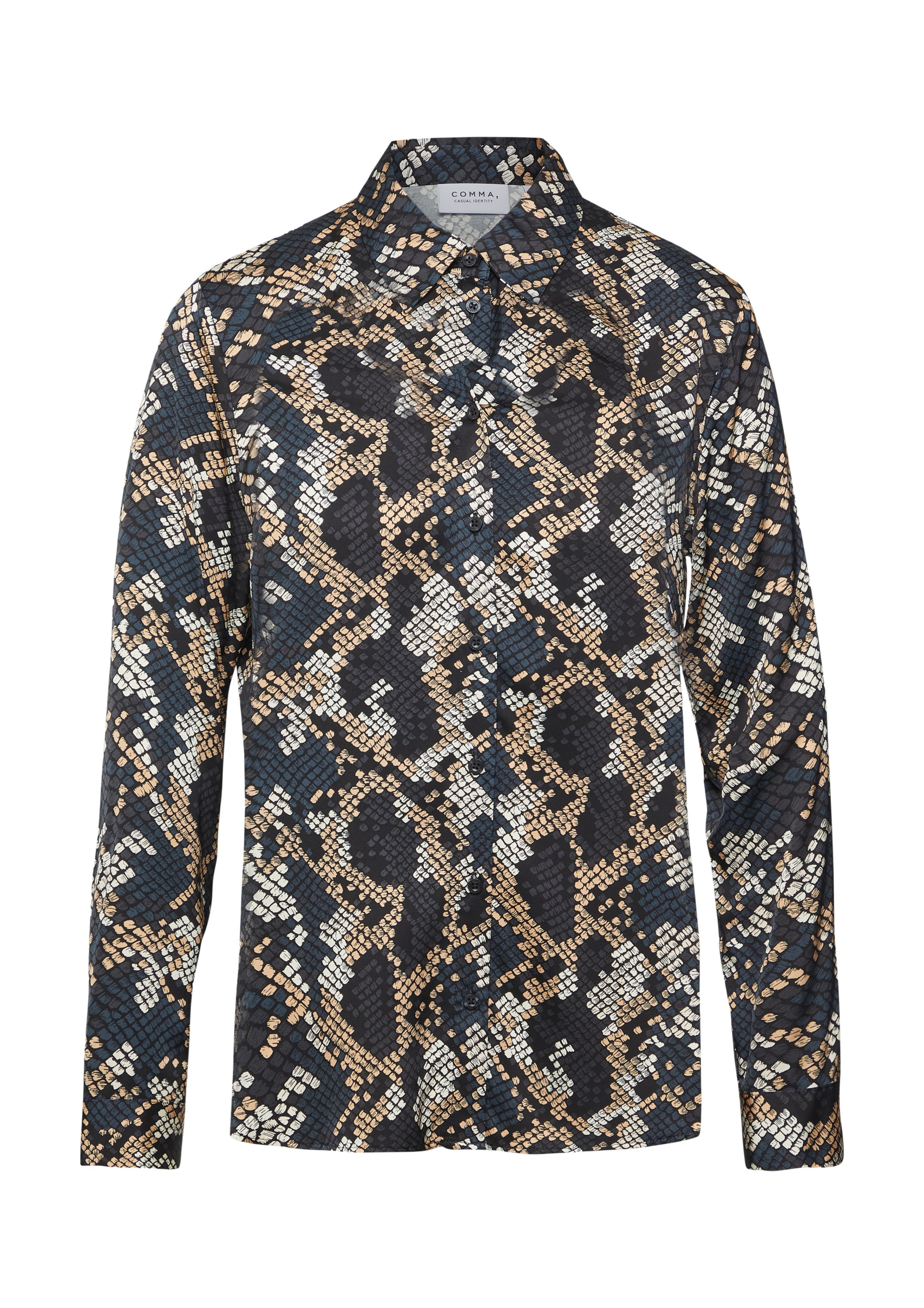 COMMA Blouse in Gemengde kleuren: voorkant