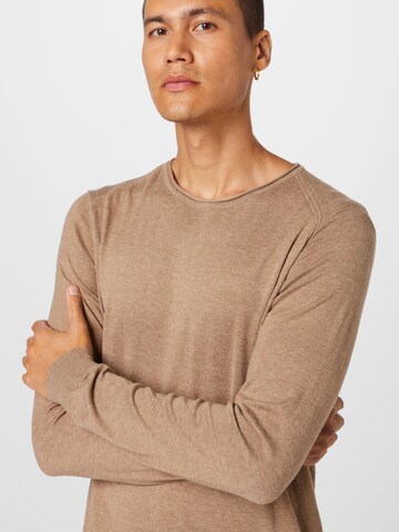 INDICODE JEANS Pullover i beige