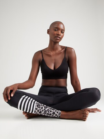 Hey Honey Skinny Sportovní kalhoty – černá