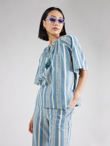 Camicia da donna 'INGA-SS' di SISTERS POINT in blu: frontale