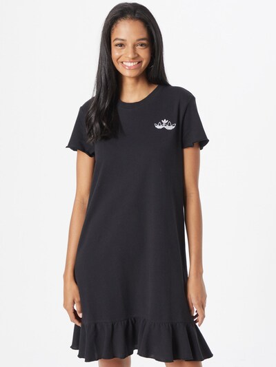 Rochie ADIDAS ORIGINALS pe negru / alb, Vizualizare model