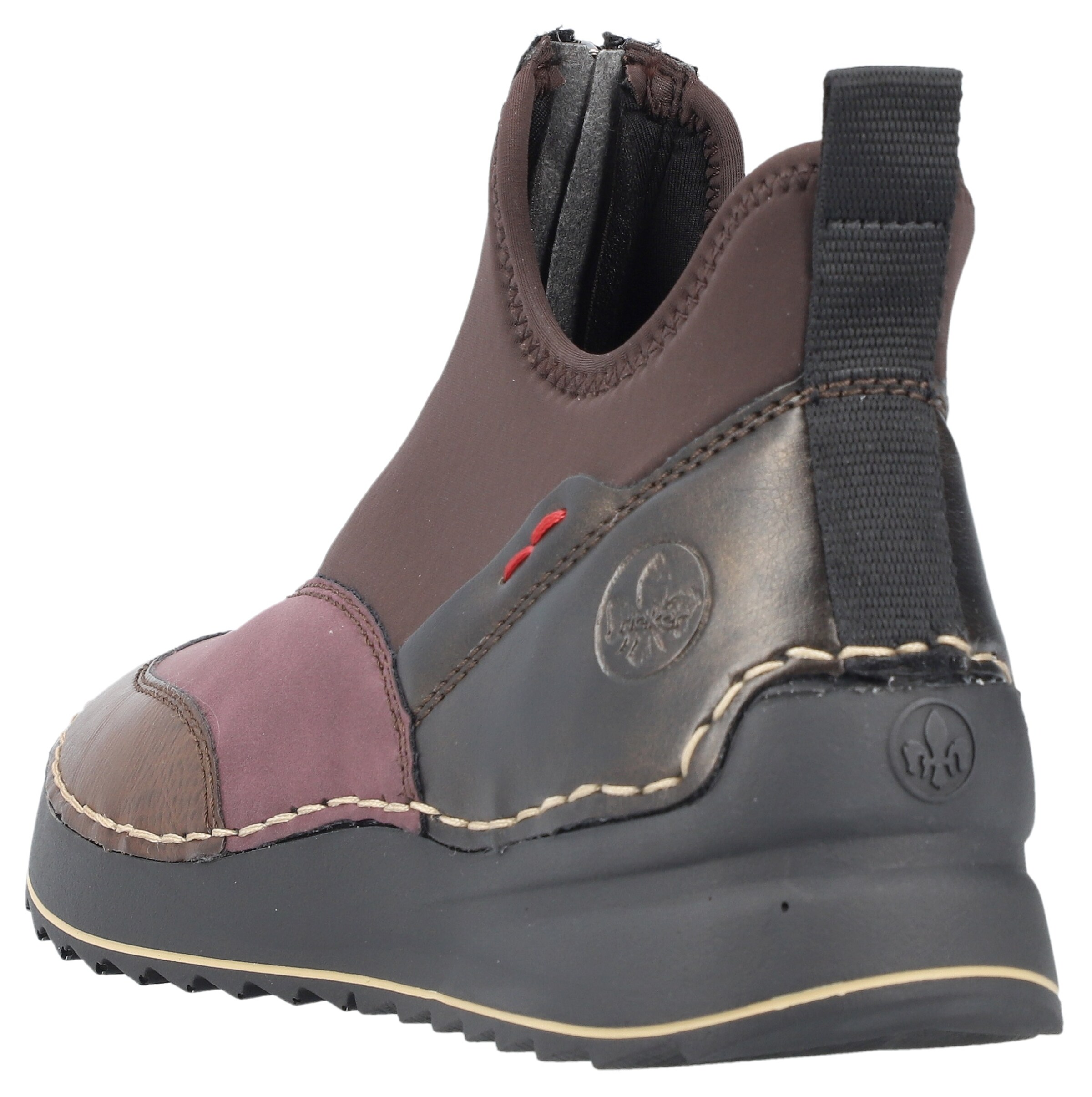 Rieker Ankle Boots in Purple