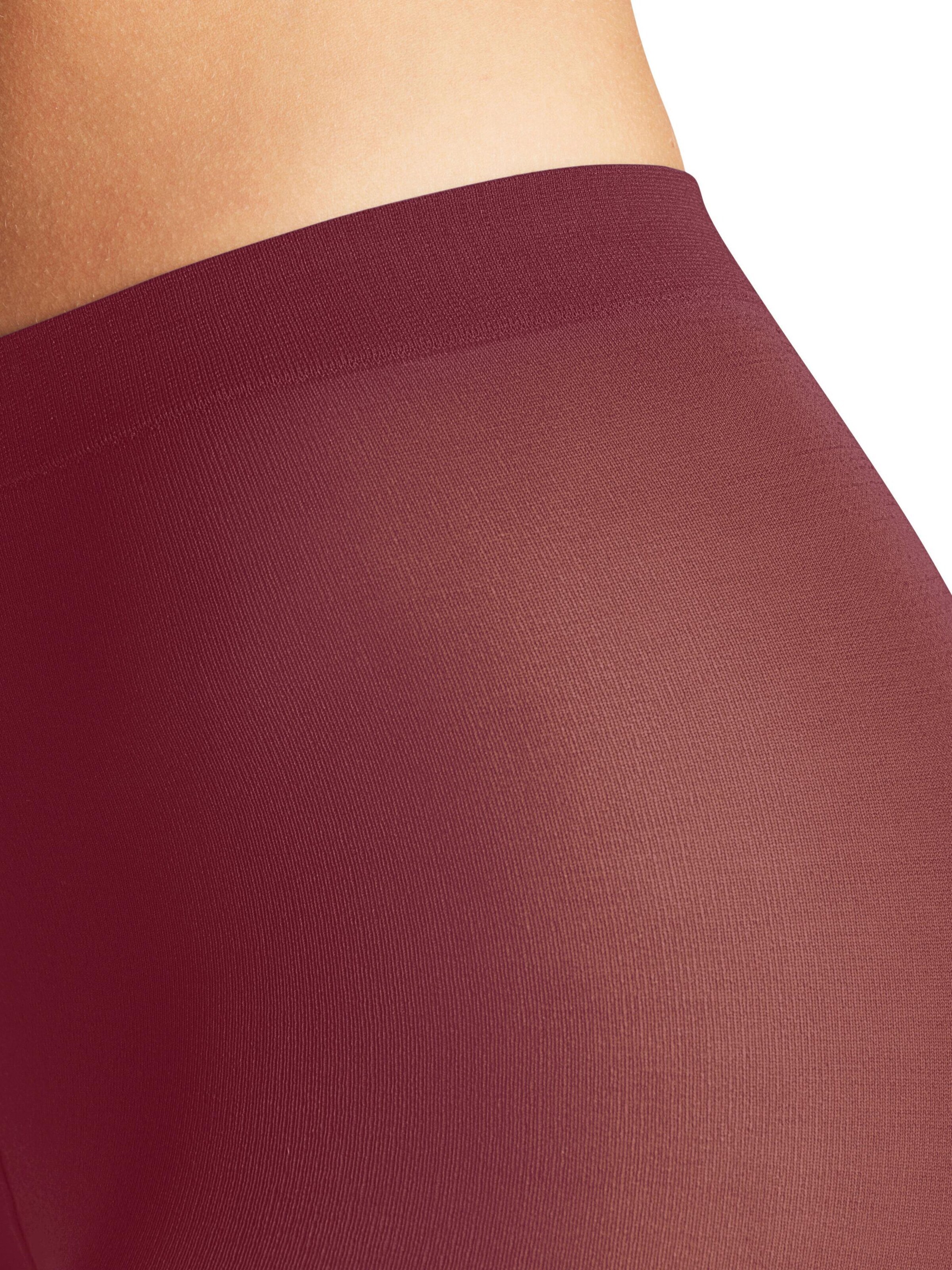 FALKE Skinny Leggings 'Cotton Touch' in Red
