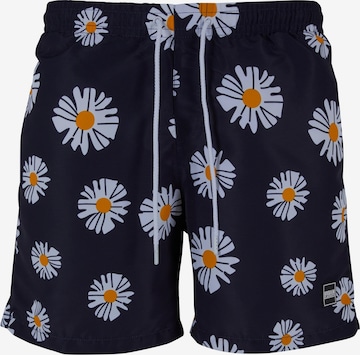 Urban Classics Uimashortsit värissä sininen: etupuoli