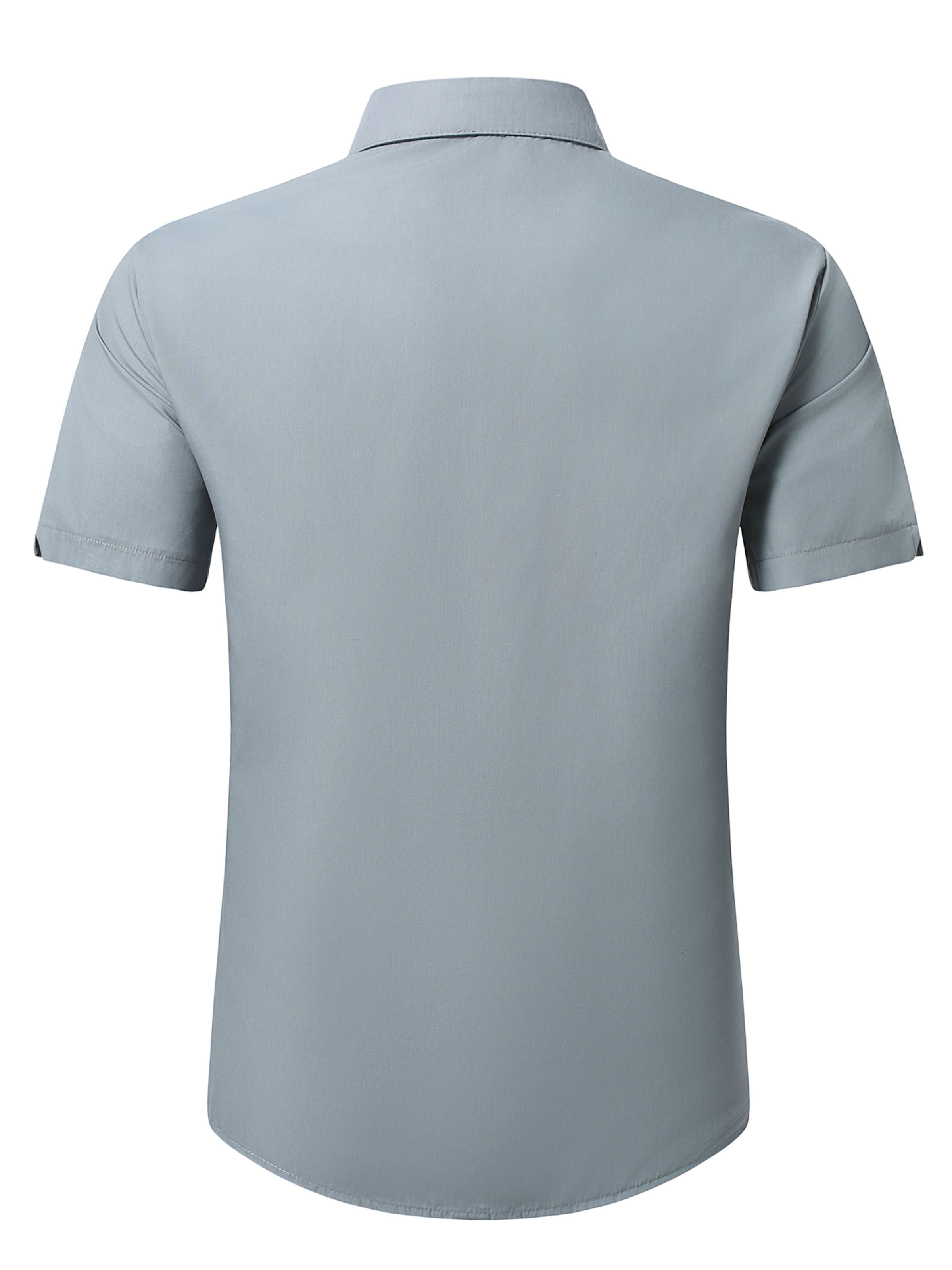 YOUTHUP Comfort Fit Hemd 'Berchtesgaden'‌‌‌‌ in Grau