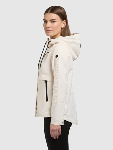 Giacca di mezza stagione di khujo in bianco