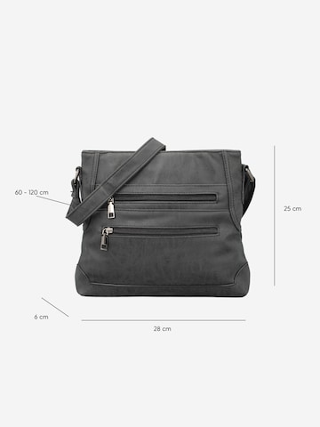 Brise Crossbody bag '6017' in Black