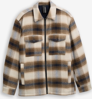 Veste mi-saison TOM TAILOR en marron : devant