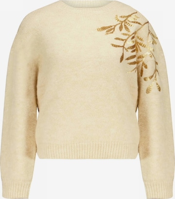 Pull-over 'NADITA' Deeluxe en beige : devant