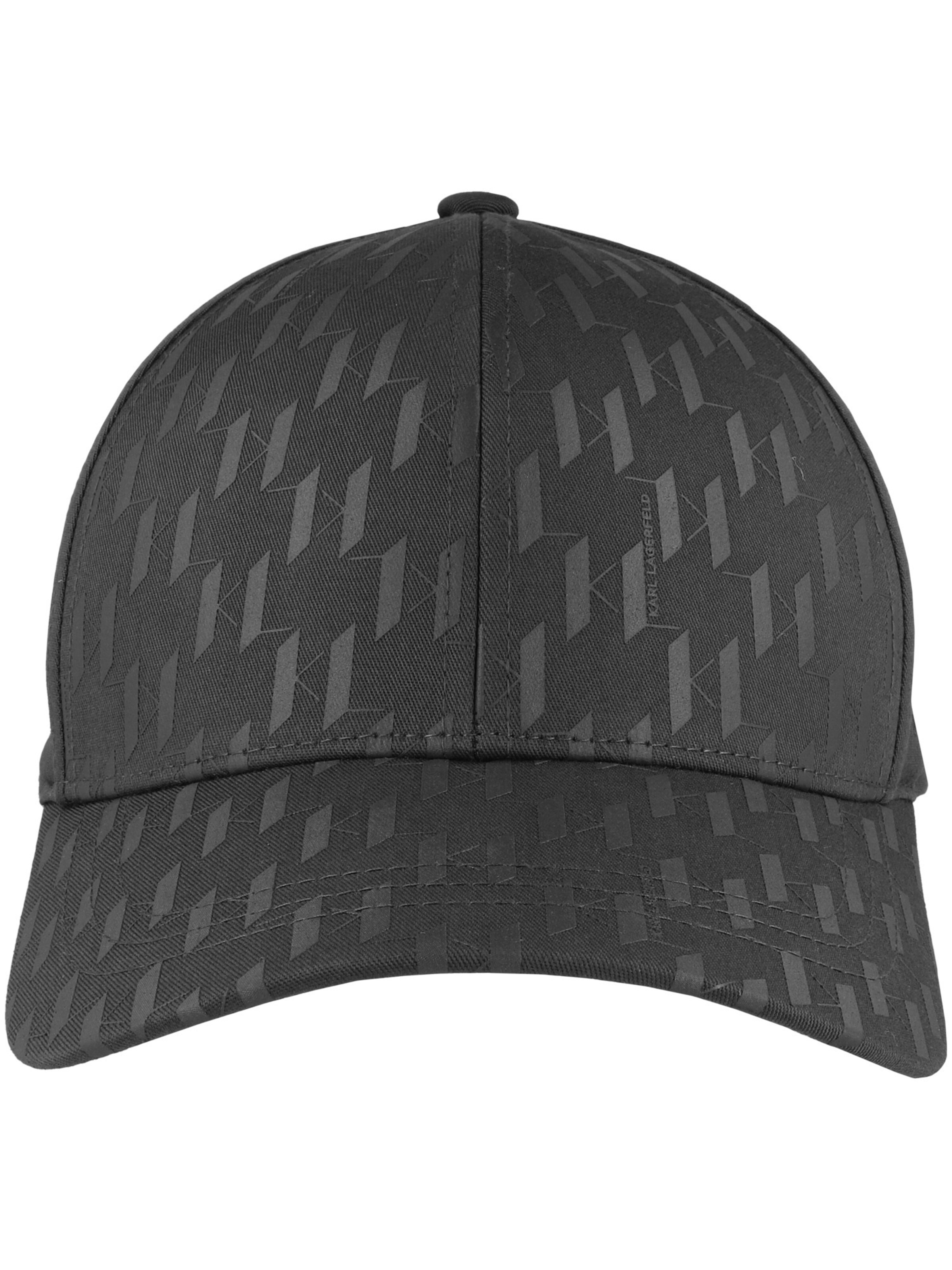 Karl Lagerfeld - Gorra en negro: frente
