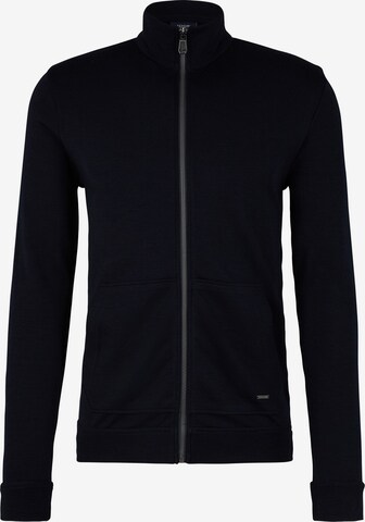 JOOP! Zip-Up Hoodie in Blue: front