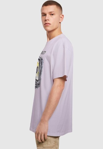 Merchcode T-Shirt 'Thin Lizzy - Jailbreak' in Lila