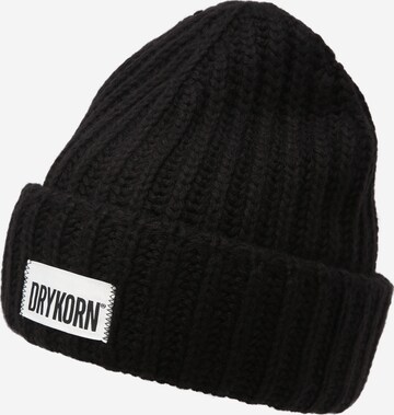 DRYKORN Beanie in Black: front