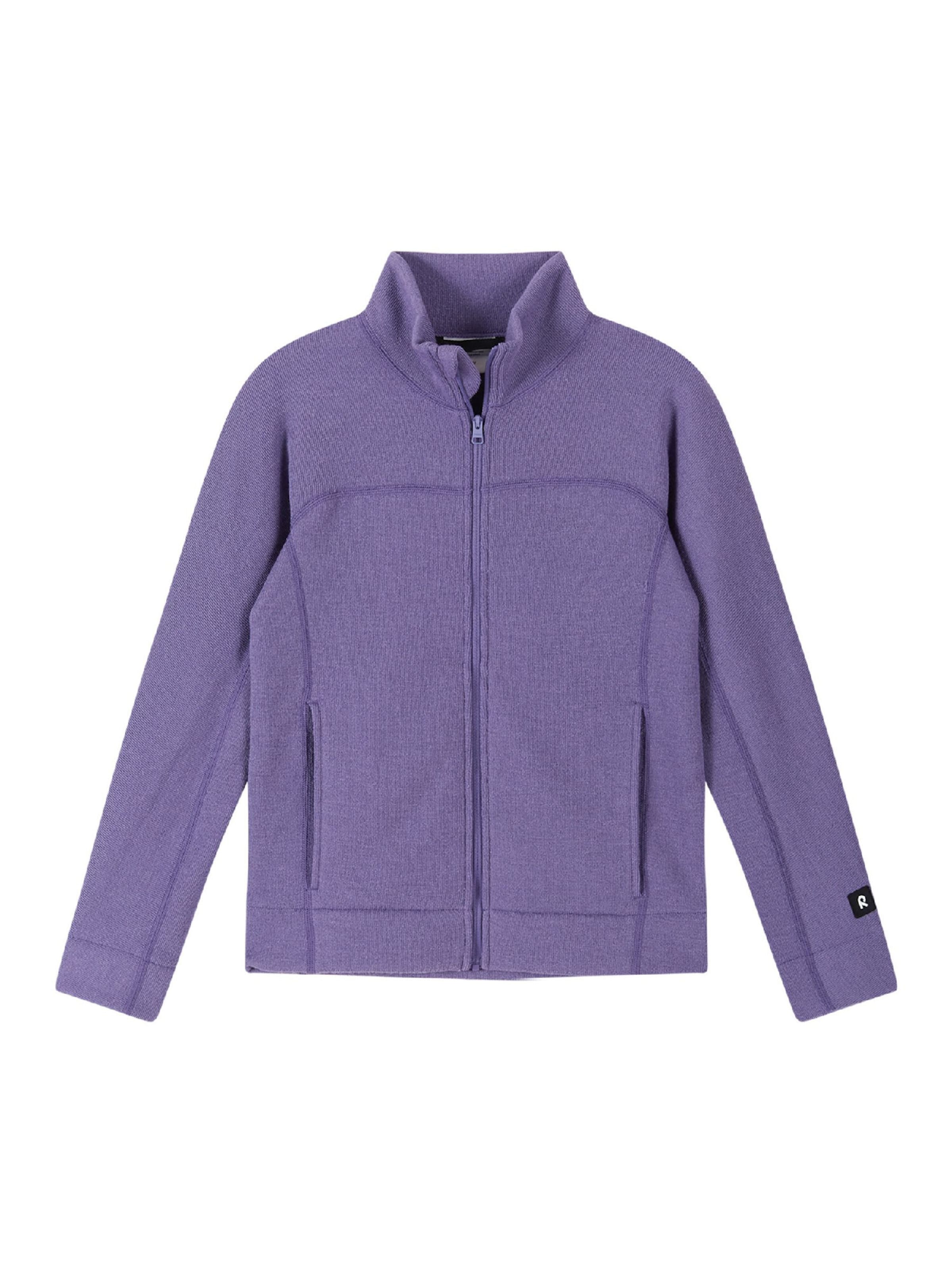Reima Gebreid vest ' Villamo ' in Lila: voorkant