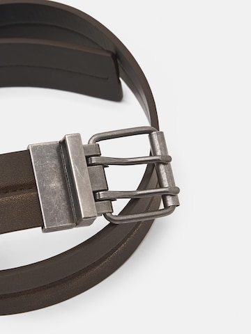 Ceinture 'STWD' Pull&Bear en marron