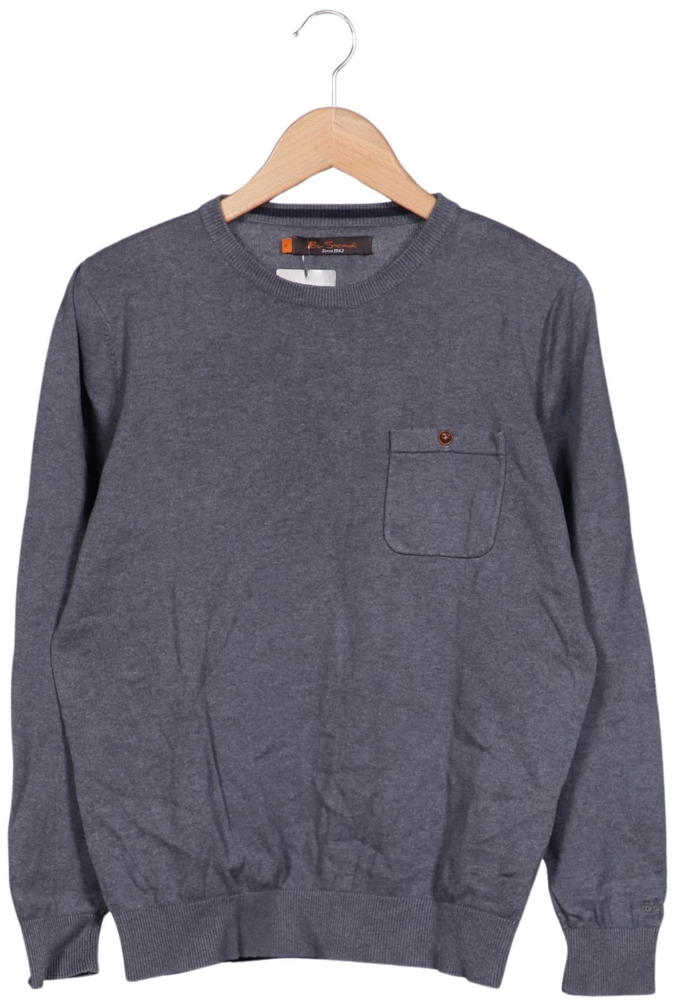 Ben Sherman Sweater & Cardigan in S in Grey: front