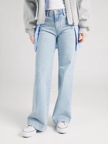 GARCIA Wide leg Jeans in Blue: front