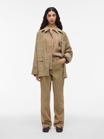 Wide Leg Jean ROUGE EDIT en marron
