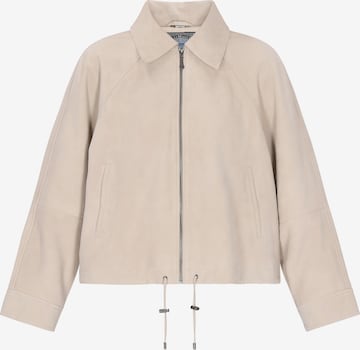 Veste mi-saison DreiMaster Vintage en blanc : devant