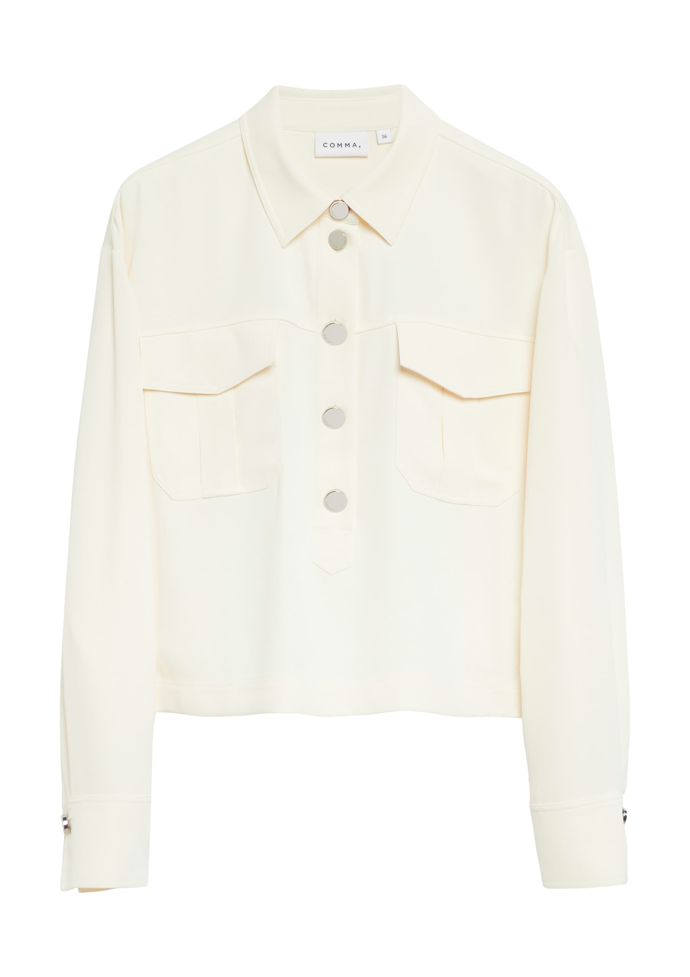 COMMA Bluse in Beige: Vorderseite