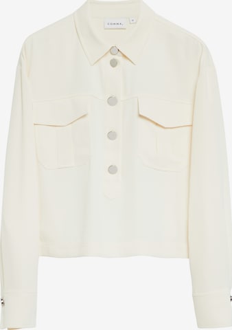 Chemisier COMMA en beige : devant