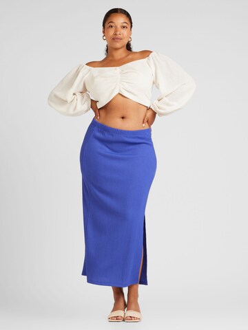 ABOUT YOU Curvy Kjol 'Thea' i blå