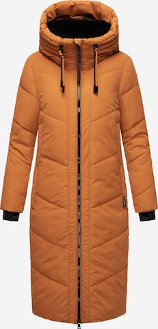 MARIKOO Zimný kabát 'Nadaree XVI' - oranžová: predná strana
