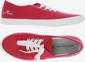 TOM TAILOR Sneaker 38 in Rot: predná strana