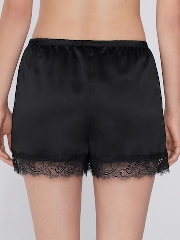 Tezenis Regular Pajama Pants in Black