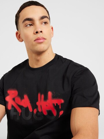 T-Shirt 'Dinricko' HUGO en noir