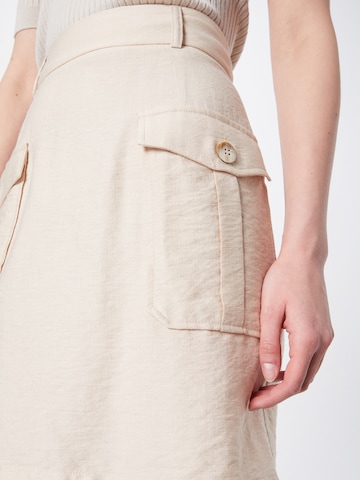 NAF NAF Skirt 'EDONNE' in Beige