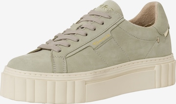 TAMARIS Sneakers laag in Groen: voorkant