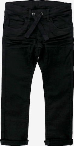 Villervalla Regular Pants in Black: front