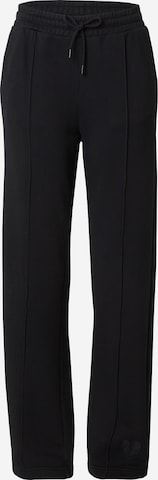 QS Normální Kalhoty – černá: přední strana
