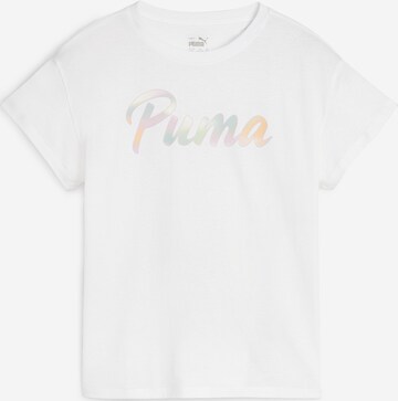 PUMA Shirt 'SUMMER DAZE' in Wit: voorkant