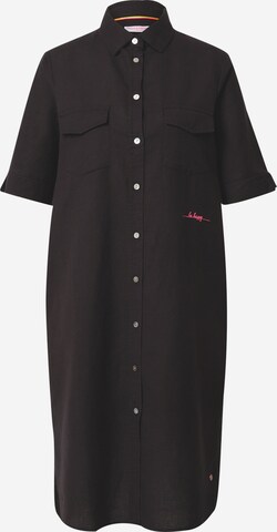 Frieda & Freddies NY Košilové šaty – černá: přední strana