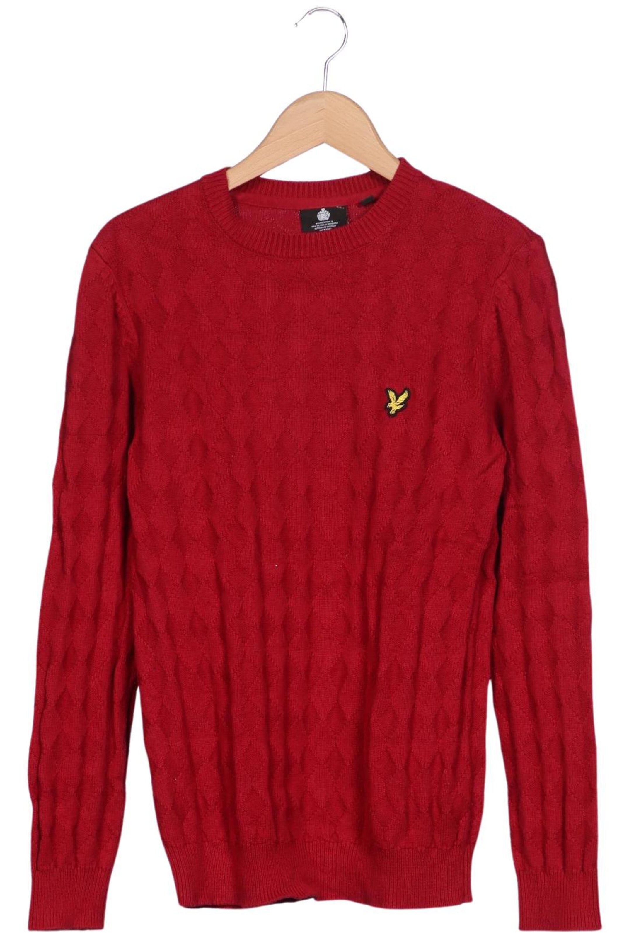 Lyle & Scott Pullover S in Rot: Vorderseite