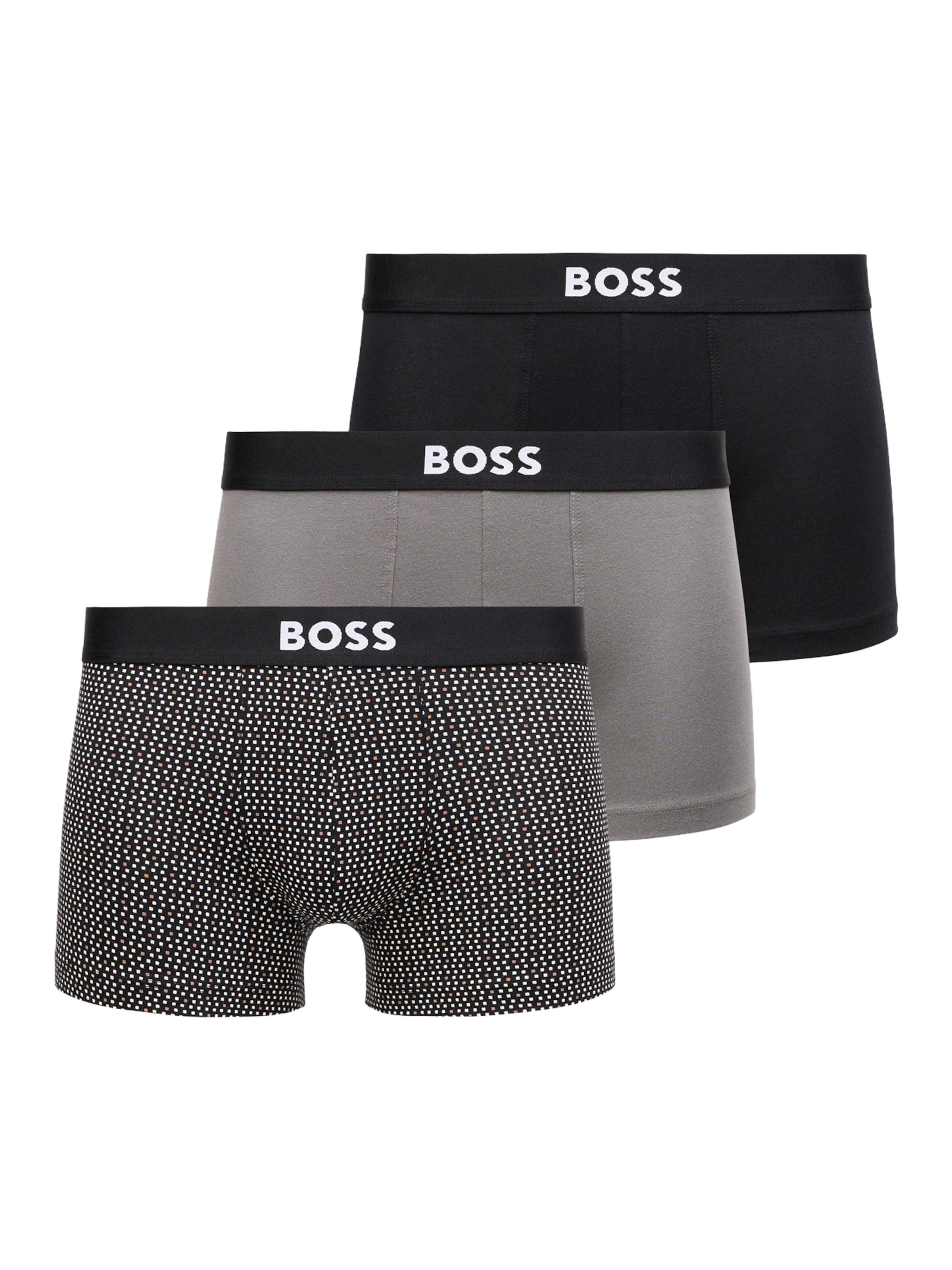 Boxer 'ONE' di BOSS in grigio: frontale