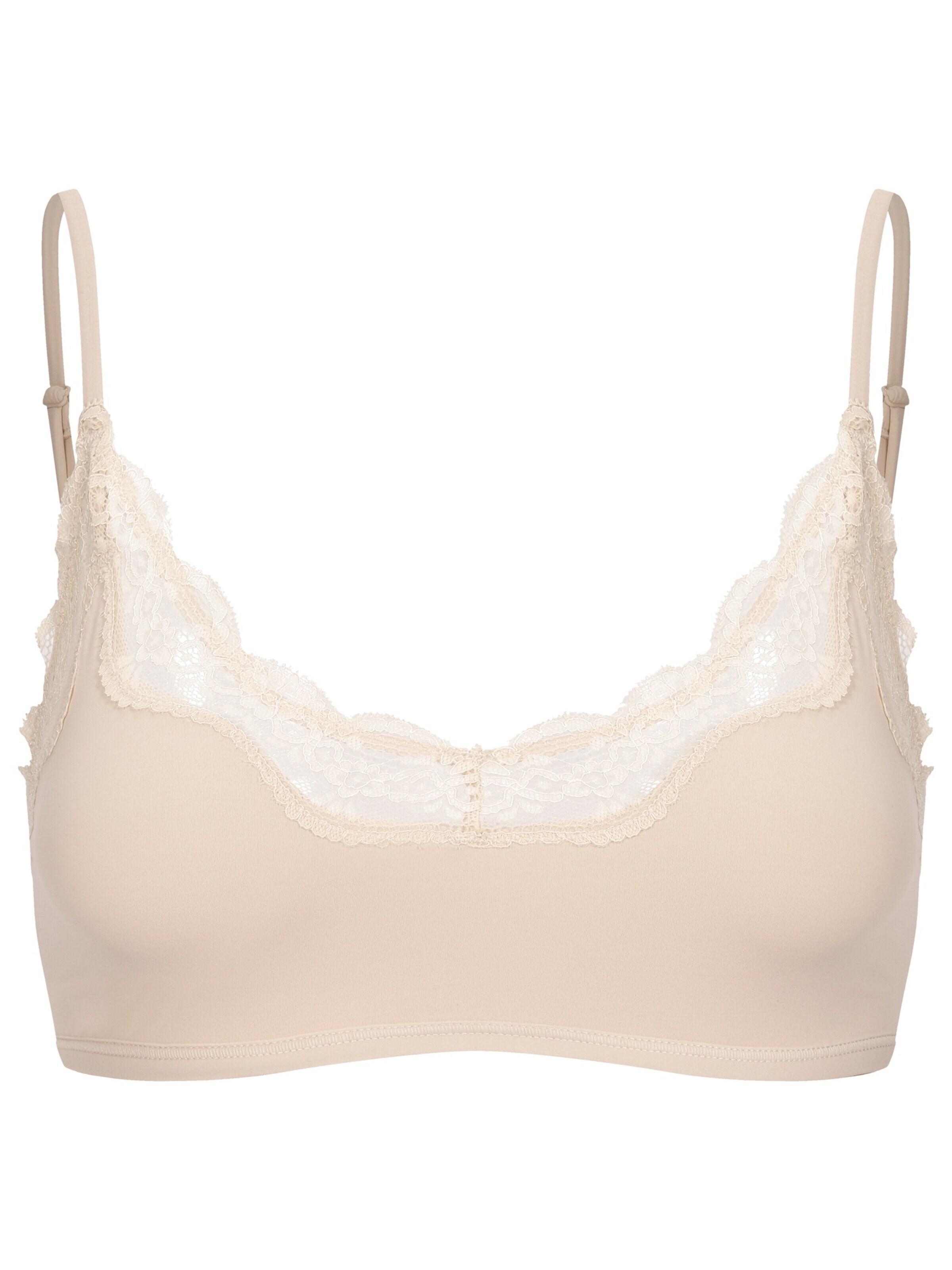 cfab Behå 'Lace Bralette' i beige: framsida