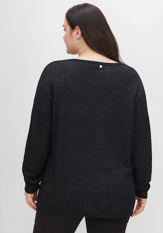 SHEEGO Pullover in Schwarz