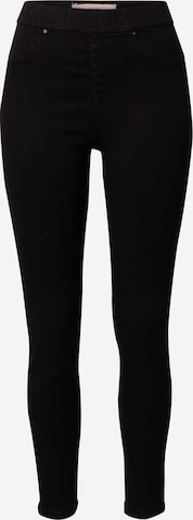 Wallis Skinny Jeans pajkice | črna barva: sprednja stran