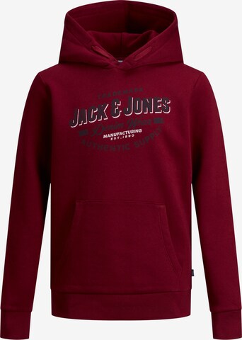 Jack & Jones Junior Sweatshirt in Rot: predná strana